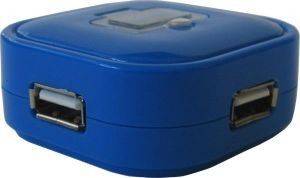 HIGH SPEED USB 2.0 4PORT HUB BLUE