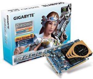 GIGABYTE GEFORCE 9400GT GV-N94TOC-1GH 1GB PCI-E RETAIL