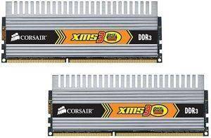 CORSAIR XMS3 DHX DDR3 4GB (2X2GB) PC3-10666 (1333MHZ) CL9 DUAL CHANNEL KIT