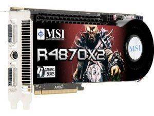 MSI R4870X2-T2D2G-OC 2GB PCI-E RETAIL