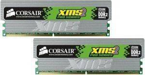 CORSAIR TW2X4G6400C5PRO 4GB (2X2GB) XMS2 PC2-6400 (800MHZ) DUAL CHANNEL KIT