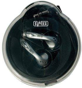 SWEEX EARPHONES SILVER SWING