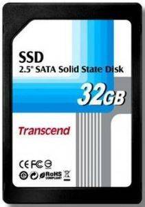 TRANSCEND TS32GSSD25S-M SOLID STATE 2.5\'\' 32GB MLC SATA BLACK