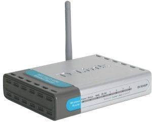D-LINK DI-524UP 54MBPS WIRELESS BROADBAND ROUTER PLUS PRINT SERVER