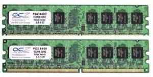 OCZ PC2-5400 DDR2 VALUE DUAL CHANNEL 1GB (2X512MB)