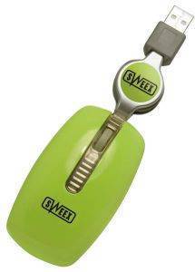 SWEEX NOTEBOOK OPTICAL MOUSE LEMON AND LIME