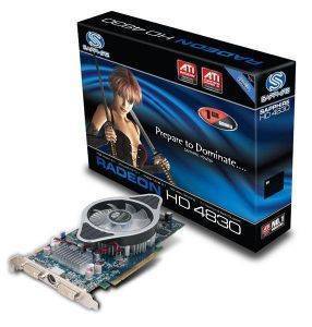 SAPPHIRE RADEON HD4830 1GB GDDR3 HDMI PCI-E RETAIL