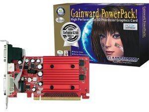 GAINWARD GF 6200TC 128MB DDR2 ULTRA 1460 PCI-E DVI TV-OUT RETAIL