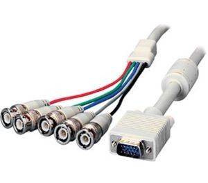 EQUIP 118041 VGA CABLE RGB HD15S/5XBNC 3M