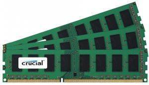 CRUCIAL CT3KIT25672BA1339 6GB (2X3GB) DDR3 PC3-10600 1333MHZ TRIPLE CHANNEL KIT