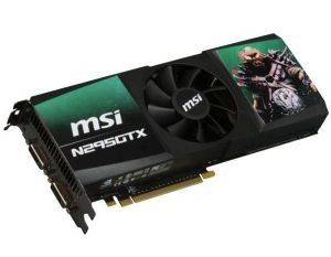 MSI GTX295 -2D1792 GTX295 CUDA 1.8GB PCI-E RETAIL + 3D GLASSES