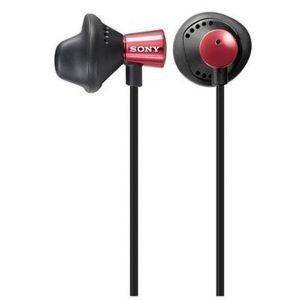 SONY MDRE-D12LPR IN- EAR HEADPHONES 16MM RED