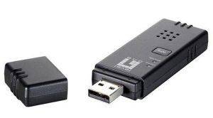 LEVEL ONE WUA-0600 N_MAX 300MBPS WIRELESS USB 2.0 ADAPTER