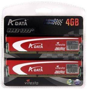 ADATA 4GB (2X2GB) DDR3 PC3-10666 PLUS SERIES 1333MHZ DUAL CHANNEL KIT