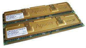 APACER DDR3 2GB PC10600 1333MHZ GOLDEN COVER