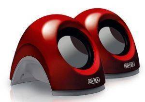 SWEEX NOTEBOOK SPEAKER SET ROSY RED