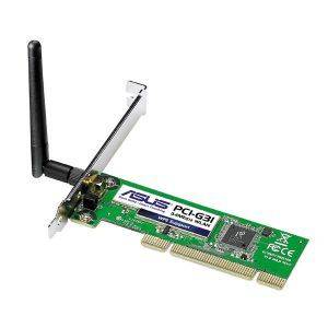 ASUS PCI-G31 54MBPS 802.11B/G WIRELESS PCI ADAPTER