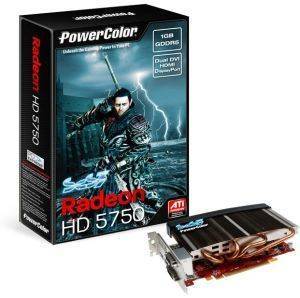 POWERCOLOR RADEON HD5750 1GBD5-S3DH SCS3 1GB PCI-E RETAIL