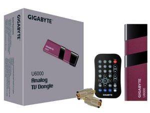 GIGABYTE GT-U6000 ANALOG USB TV TUNER
