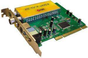 CRYPTO PCTV RADIO WOS II PCI ANALOG TV TUNER