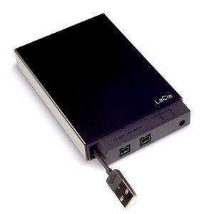 LACIE 301870 500GB LITTLE DISK DESIGN BY SAM HECH TRIPLE INTERFACE