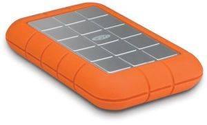 LACIE 301905 500GB RUGGED ESATA HARD DISK DESIGN BY NEIL POULTON