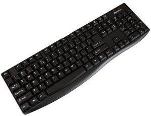 KEYSONIC KSK-8003 UX SUPER SLIM STANDARD KEYBOARD