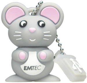 EMTEC 4GB USB 2.0 HS ANIMAL MOUSE