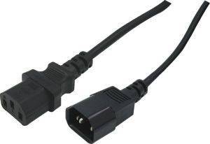 VDE POWER EXTENSION CABLE BLACK