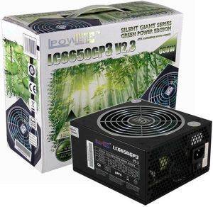 LC-POWER LC6650GP3 V2.3 650W SILENT GIANT GREEN POWER
