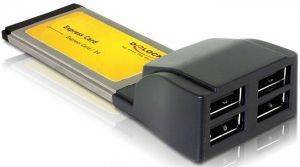 DELOCK TR66207 EXPRESS CARD TO 4X USB 2.0