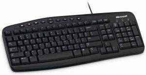 MICROSOFT WIRED KEYBOARD 200 BLACK GR DSP