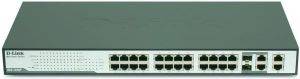 D-LINK DES-1228P WEB SMART 24-PORT POE 10/100 SWITCH