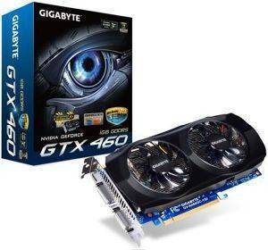 GIGABYTE GEFORCE GTX460 GV-N460OC-1GI OVERCLOCK 1GB PCI-E RETAIL