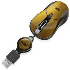 SWEEX NOTEBOOK OPTICAL MOUSE GOLDEN KIWI GOLD USB