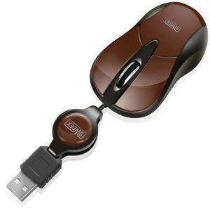 SWEEX NOTEBOOK OPTICAL MOUSE SNAKEFRUIT BROWN USB