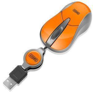 SWEEX MINI OPTICAL MOUSE ORANGEY ORANGE