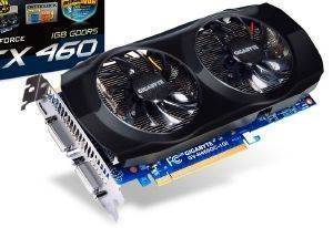 GIGABYTE GEFORCE GTX460 GV-N460OC2-1GI OVECLOCK 1GB PCI-E RETAIL