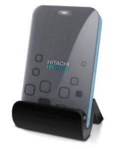 HITACHI LIFESTUDIO MOBILE 500GB USB 2.0 EXTERNAL DRIVE GRAPHITE