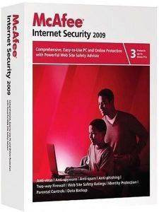 MCAFEE INTERNET SECURITY SUITE 2009 - 3 USER