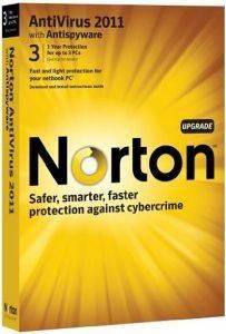 NORTON ANTIVIRUS 2011 1 USER 3 PC GR RETAIL