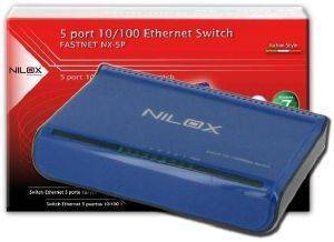 NILOX SWITCH DESKTOP 5 PORTS 10/100