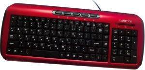 LAMTECH MULTIMEDIA KEYBOARD USB RED