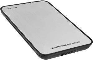 SHARKOON QUICKSTORE PORTABLE 2.5\'\' SILVER