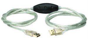 MANHATTAN 365925 HI-SPEED USB2.0 FILE TRANSFER CABLE 2M