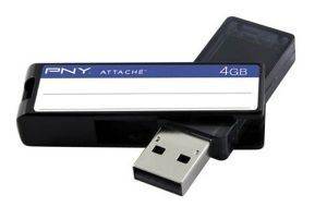 PNY 4GB USB STICK GENERIQUE BLUE