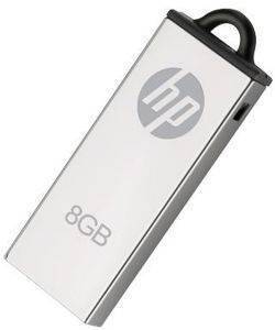 HP V220W 8GB USB FLASH DRIVE SOLID METAL DESIGN