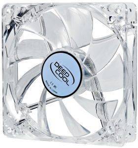 DEEPCOOL XFAN 120U L/Y 120MM TRANSPARENT FAN WITH YELLOW LED