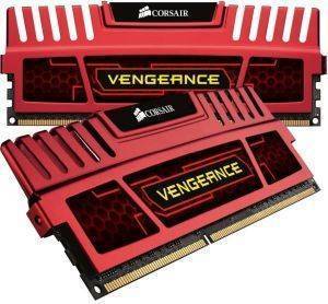 CORSAIR CMZ8GX3M2A2133C11R VENGEANCE 8GB (2X4GB) PC3-17064 DUAL CHANNEL KIT RED