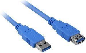 SHARKOON USB3.0 EXTENSION CABLE 1M BLUE